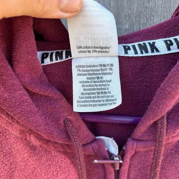 Victoria’s Secret full zip up hoodie size large - Picture 5 of 8